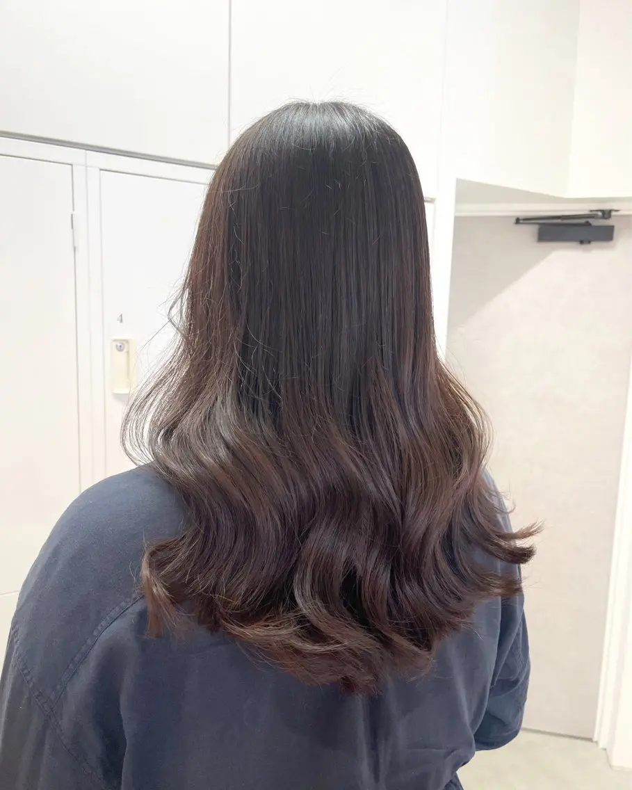 ロング カラー 池田 未瑠のヘアスタイル