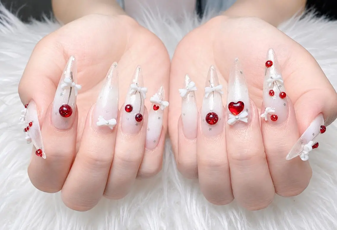 ネイル 成人式 ジェルネイル マグネットネイル 大理石ネイル(マーブル) 持ち込み ハンドネイル K.bi_nail ネイル長さ出し専門店のネイルデザイン