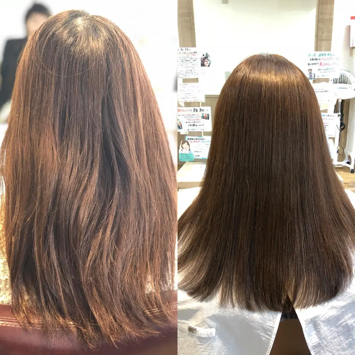 ロング カラー カット ヘアカラー トリートメント 戸津川 隆人のヘアスタイル