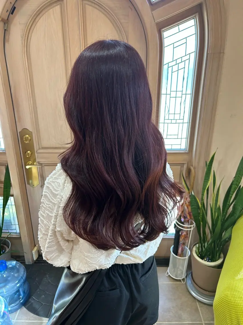 ロング カラー mayu .のヘアスタイル