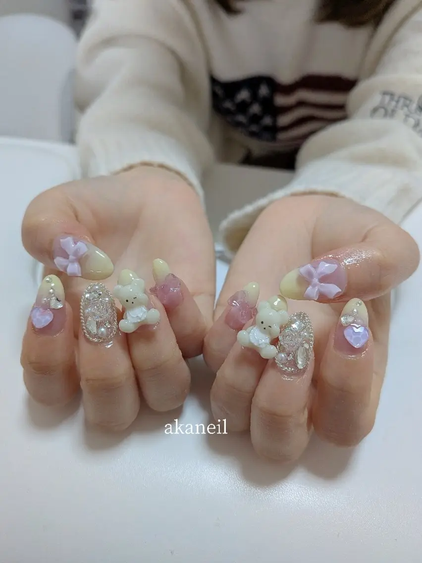 ネイル ハンドネイル 【akaneils】 アカネのネイルデザイン
