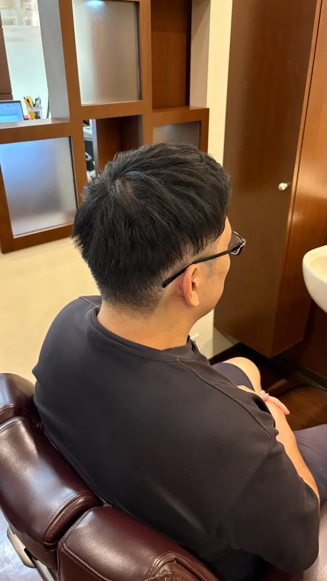 ショート メンズ コンダ フウマのヘアスタイル