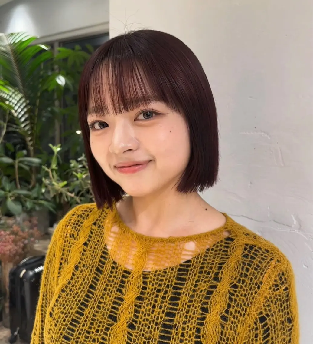 【✨大人気メニュー✨】カット+ワンカラー💖+3stepトリートメントの写真