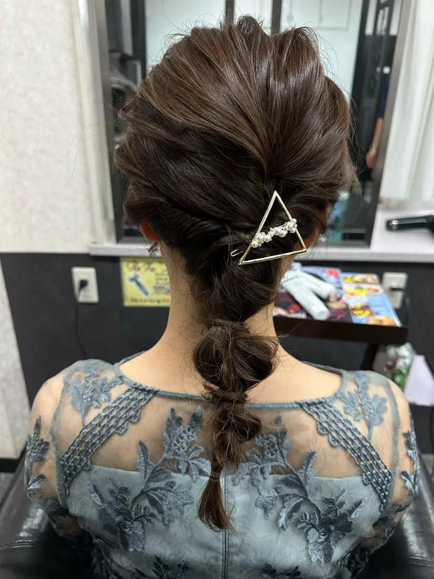 セミロング エンゼルス美容室斉間 圭司のヘアスタイル