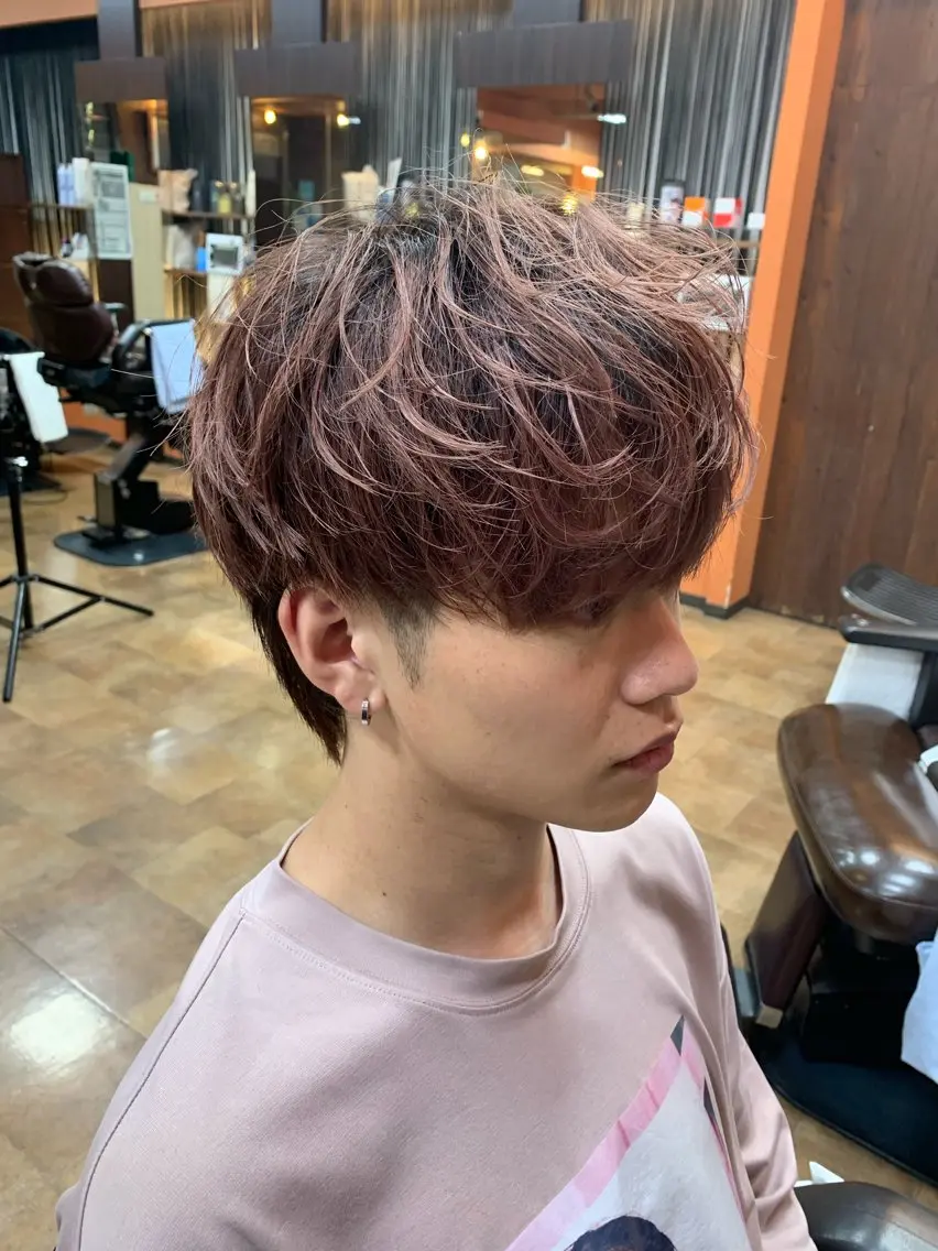 ショート メンズ マッシュ 三谷 天兵のヘアスタイル