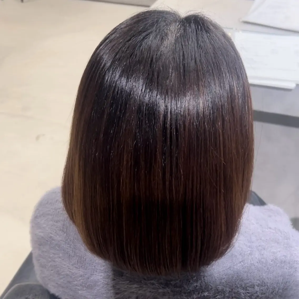 ミディアム momoka｜ 透明感カラーのヘアスタイル