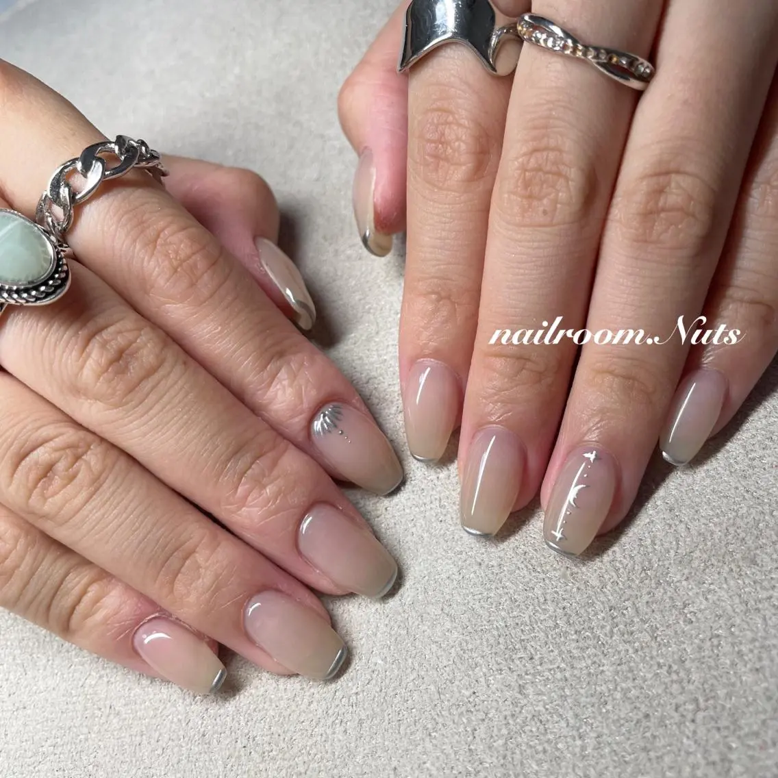 ネイル ハンドネイル nailsalon Nutsのネイルデザイン