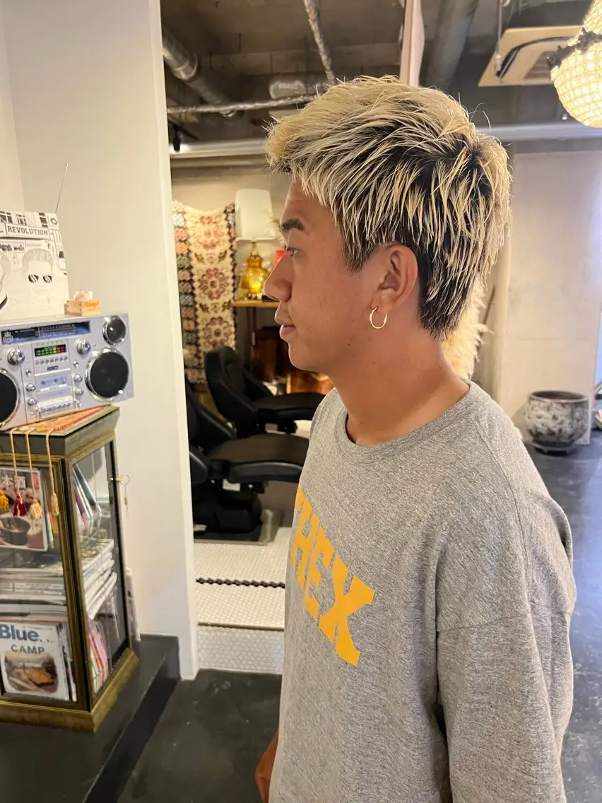 カラー ヘアカラー トリートメント SPUR シゲのヘアスタイル