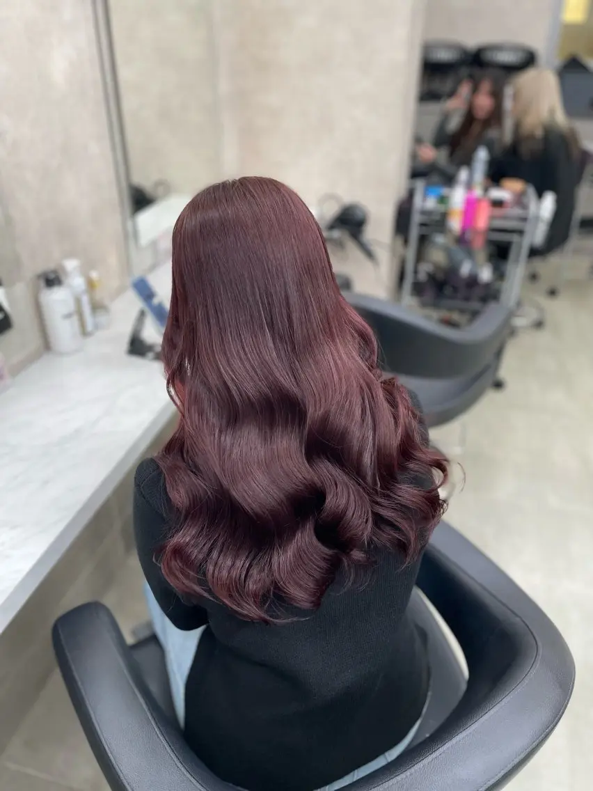 ロング カラー 🎀暖色/ラベンダー /paru🤍のヘアスタイル