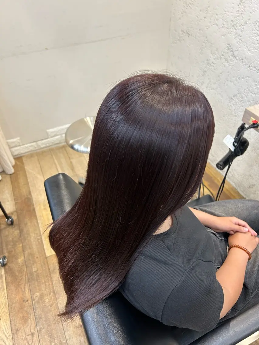 カラー TIDE HAIR 未空のヘアスタイル