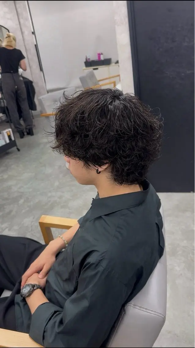 パーマ メンズ メンズパーマ メンズパーマ特化 🌹RIO🌹のヘアスタイル