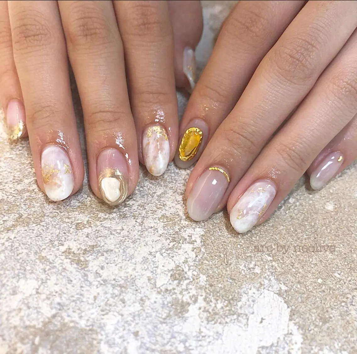ネイル ニュアンスネイル rina eye&nailのマツエク・マツパデザイン
