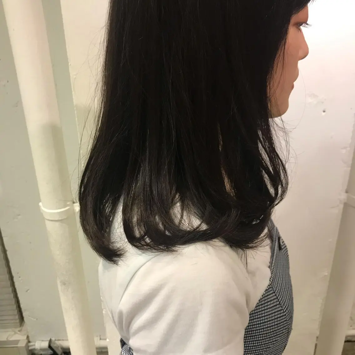 セミロング めざわ ゆうきのヘアスタイル