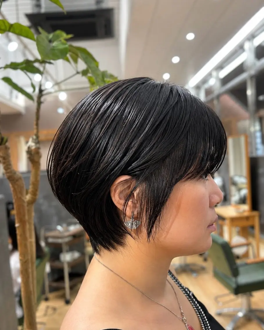 ショート ショートヘア 菊池 蓮のヘアスタイル