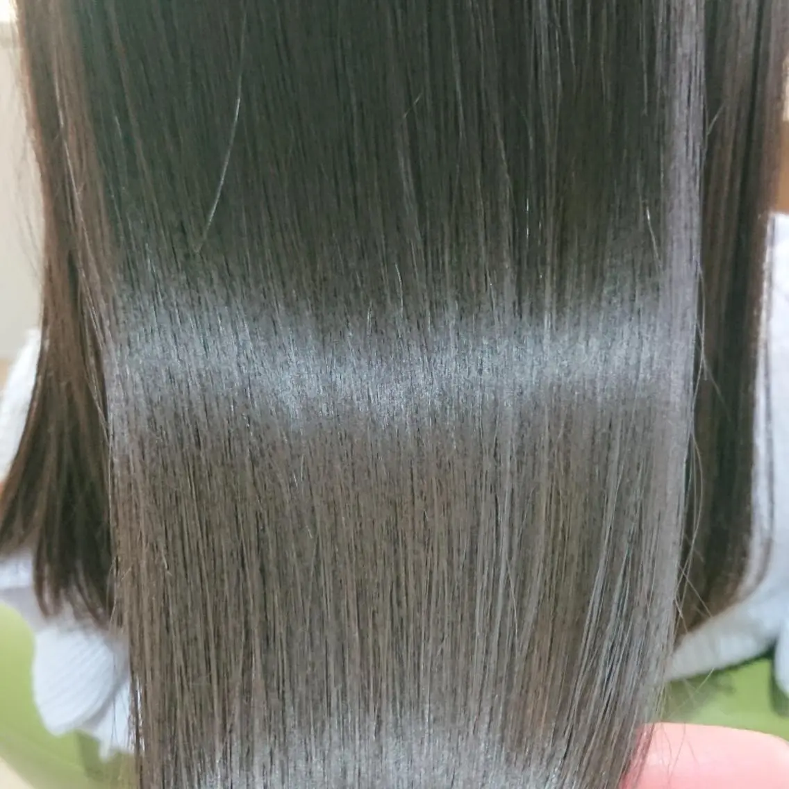 セミロング 髪質改善 縮毛矯正 crea   芦田 武栄のヘアスタイル