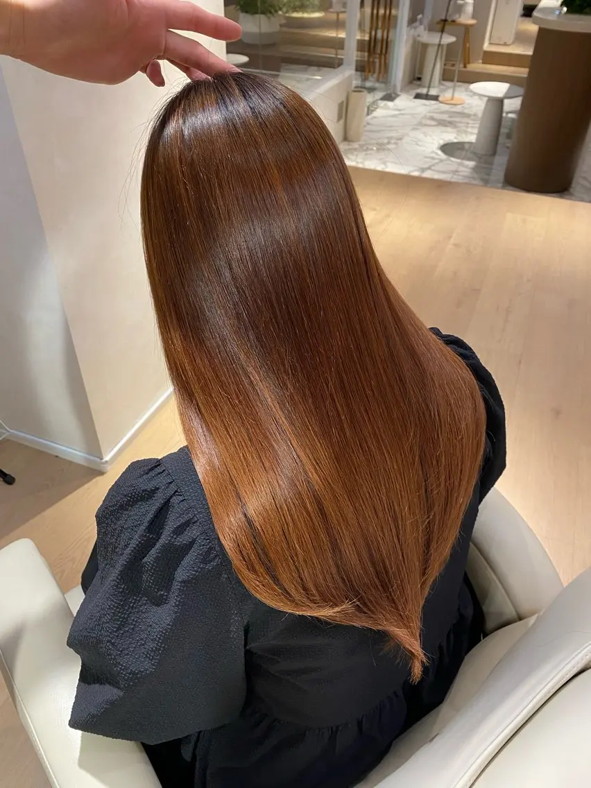 ロング 髪質改善 髪質改善ストレート ✂️前田龍之介のヘアスタイル