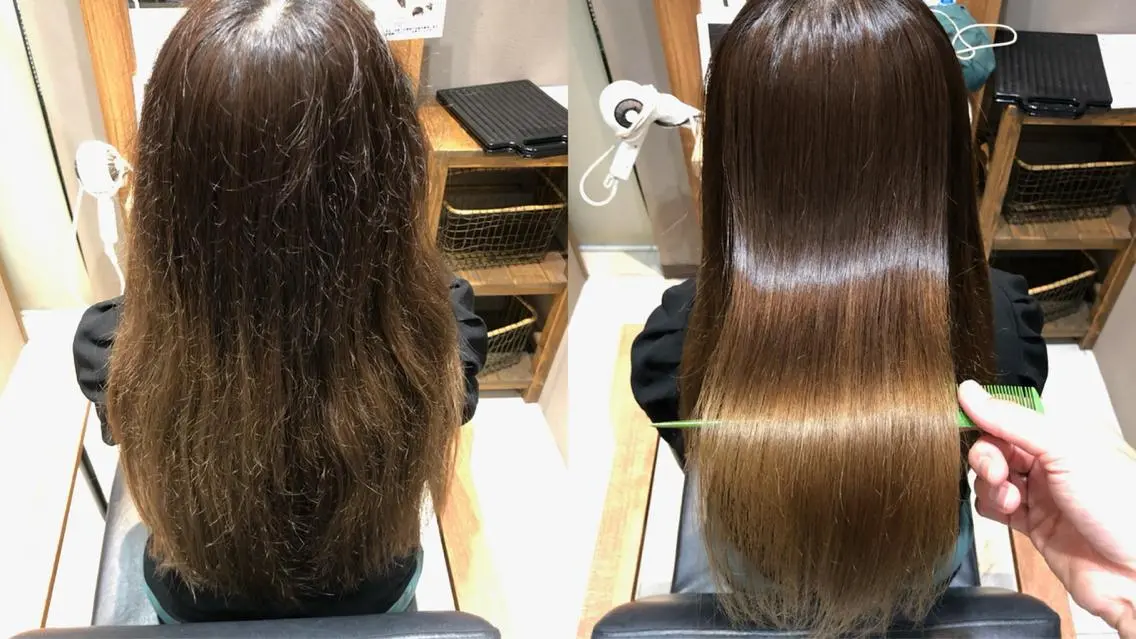 最新技術!アミノ酸ストレート(酸性ストレート越え)の写真