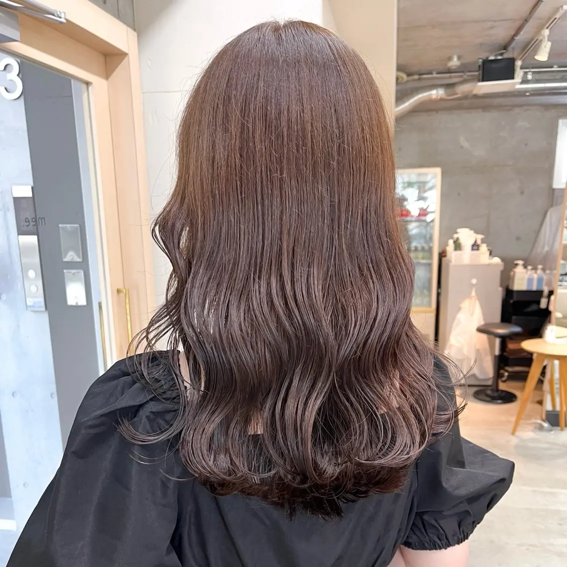 セミロング カラー アイブロウモデル 募集中🍒/北爪まゆのヘアスタイル
