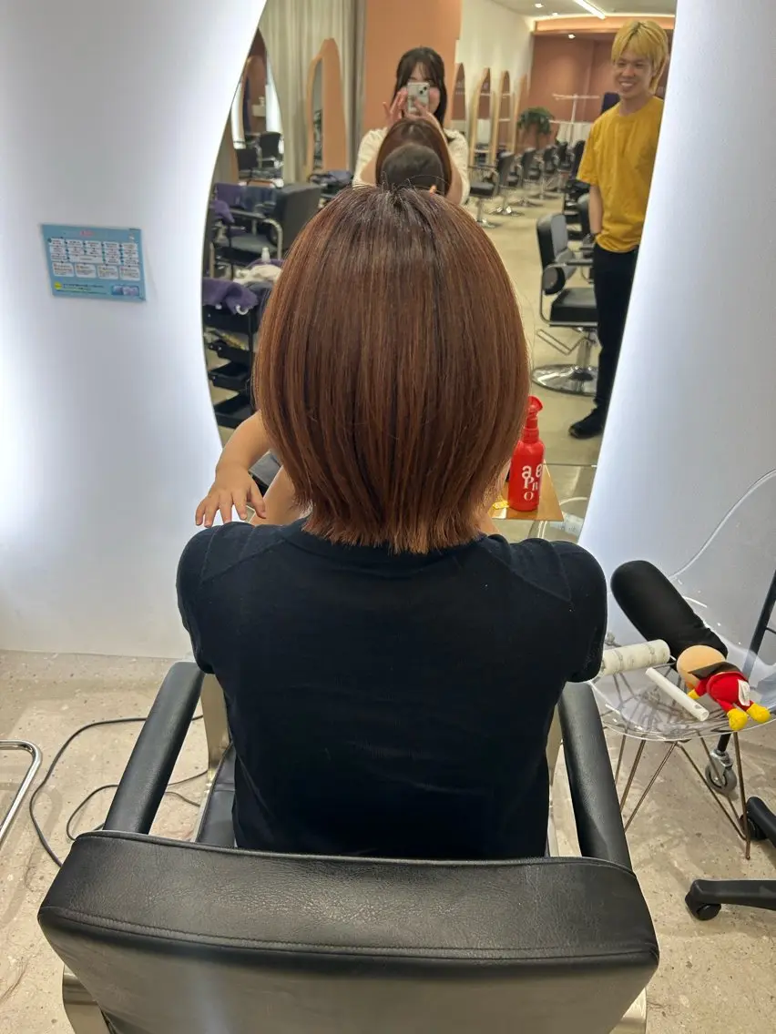 ショート カット トリートメント 高橋 芹奈 /梅田 ／茶屋町/髪質改善のヘアスタイル