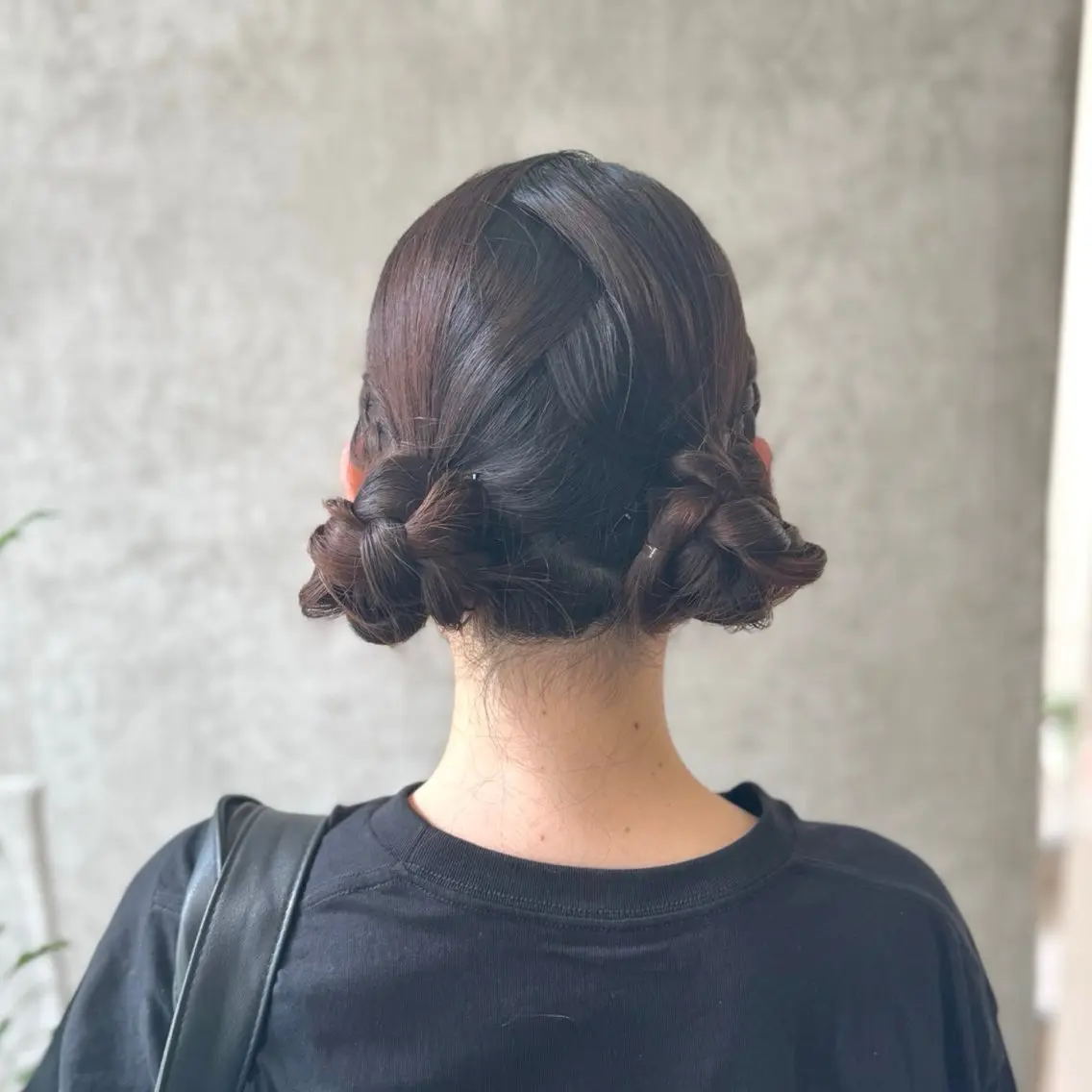 セミロング ヘアアレンジ ヘアセット ヘアメ🎀ハイトーン 🩵エクステ🪄しほのヘアスタイル