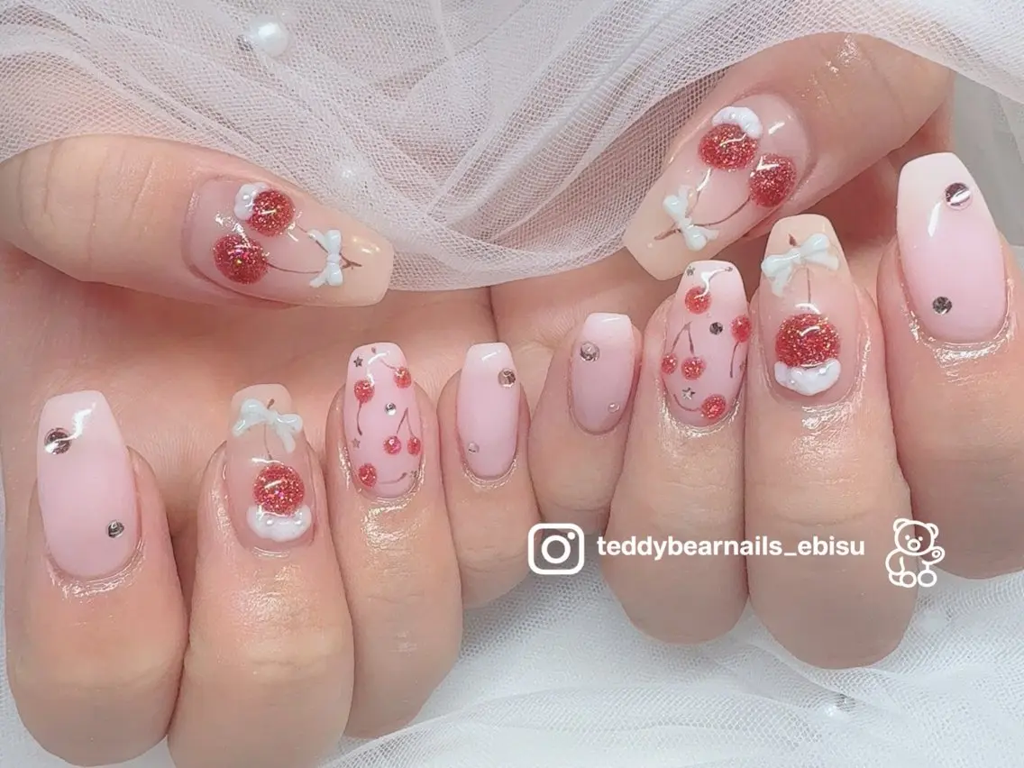 ネイル teddybear nailsのネイルデザイン