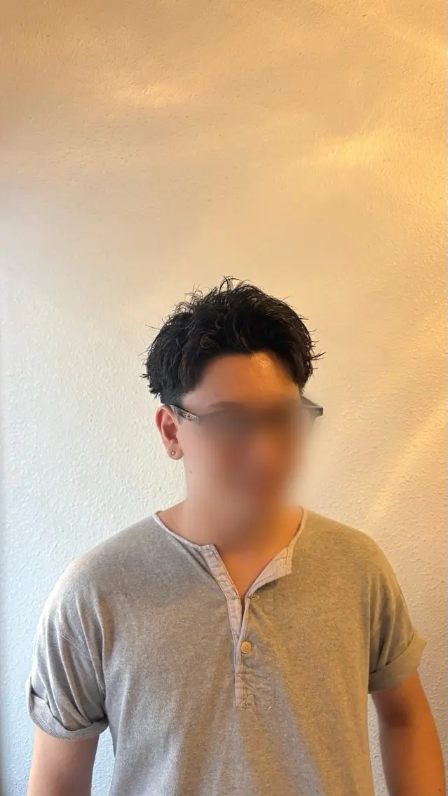 メンズ カット 杉本 奈々美のヘアスタイル