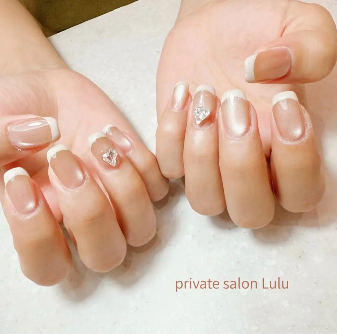💅フレンチネイルの写真