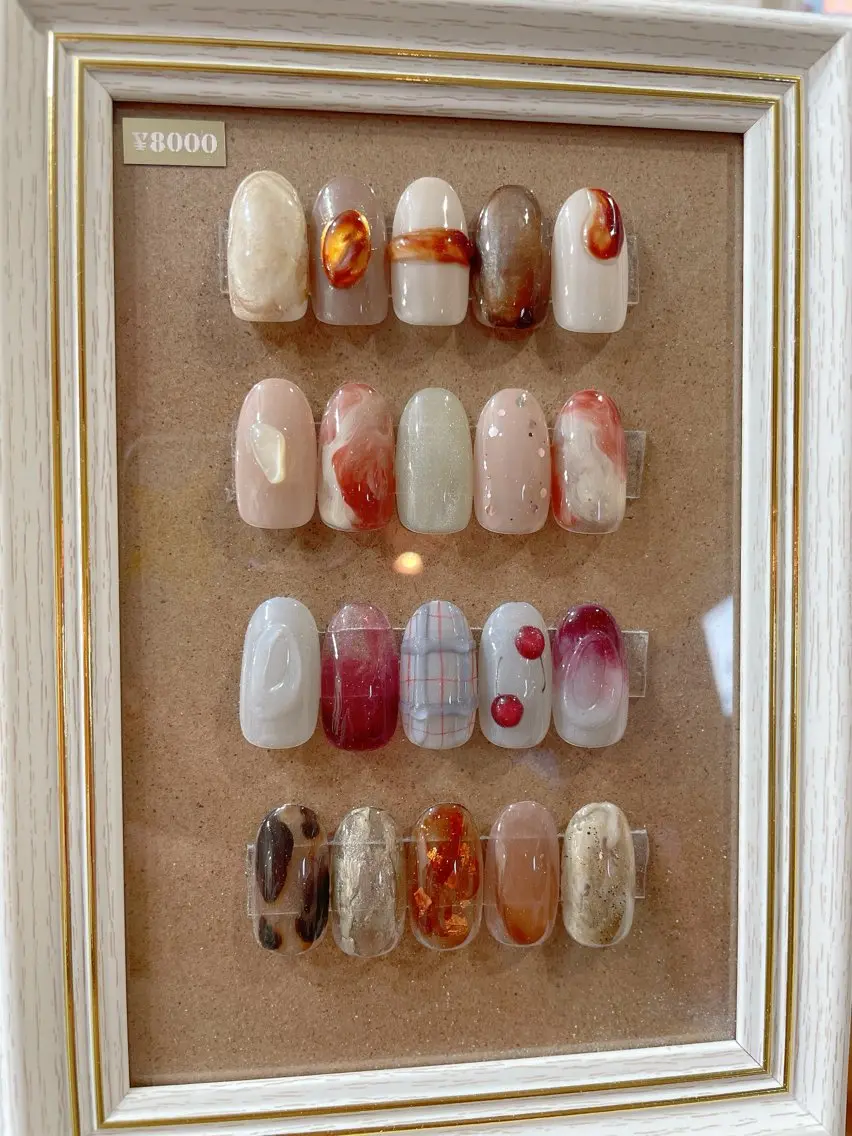 ネイル ジェルネイル ニュアンスネイル パラジェル 冬ネイル ハンドネイル nailroom OHANA🌴のネイルデザイン
