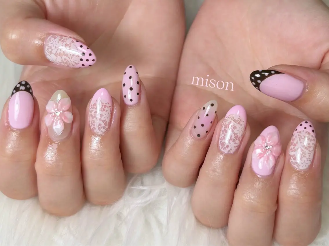 ネイル mison 安形友花のネイルデザイン