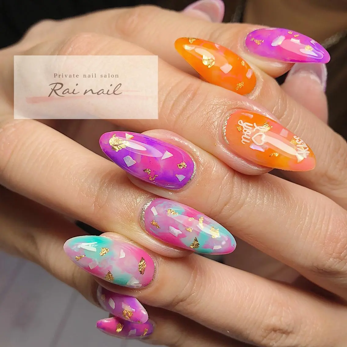 ネイル ハンドネイル Rai nail_ Risaのネイルデザイン