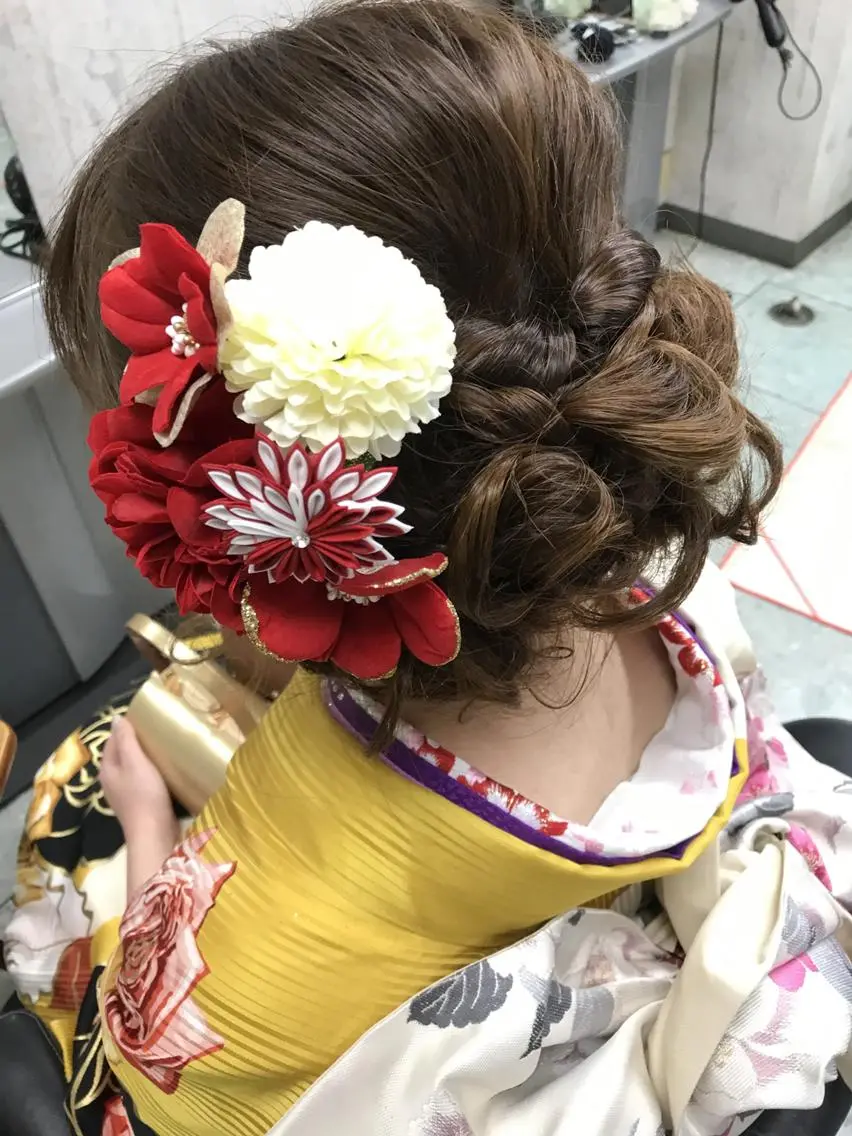 早朝OK!まだまだ間に合う卒業式着付け&セットの写真
