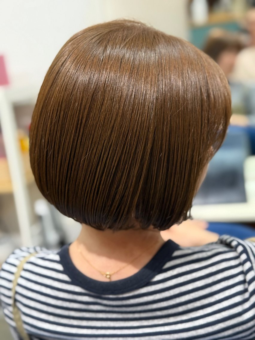 カラー ベージュカラー ブリーチ ダブルカラー ブリーチなしカラー オリーブベージュ ヘアカラー Snaly カラー特化ページのヘアスタイル
