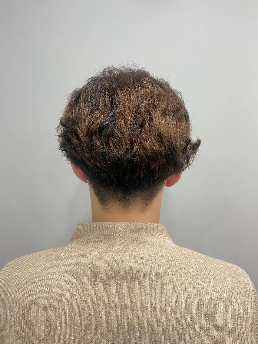 【メンズ限定炭酸泉付き】カット＋コスメパーマ🍃の写真