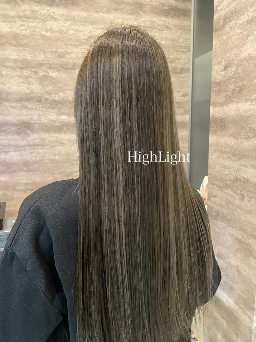 ロング カラー ブリーチ ブルーカラー ダブルカラー グラデーションカラー グレージュ 🫟Blanco🫟 Color&Careのヘアスタイル