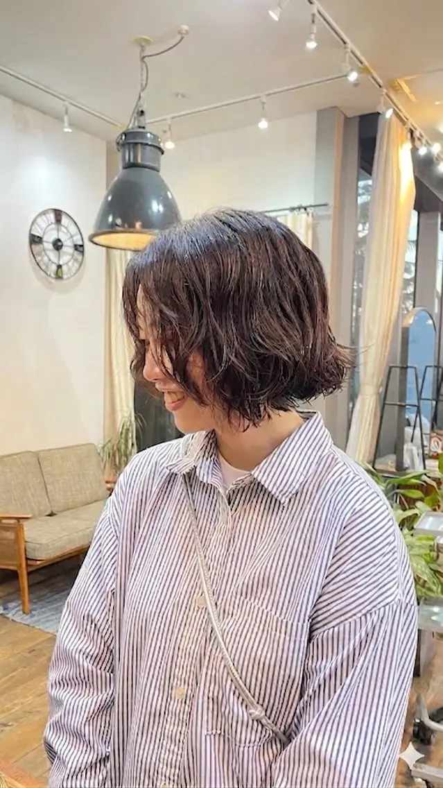 パーマ 東 茉央/カラー/ パーマ🧸銀座のヘアスタイル