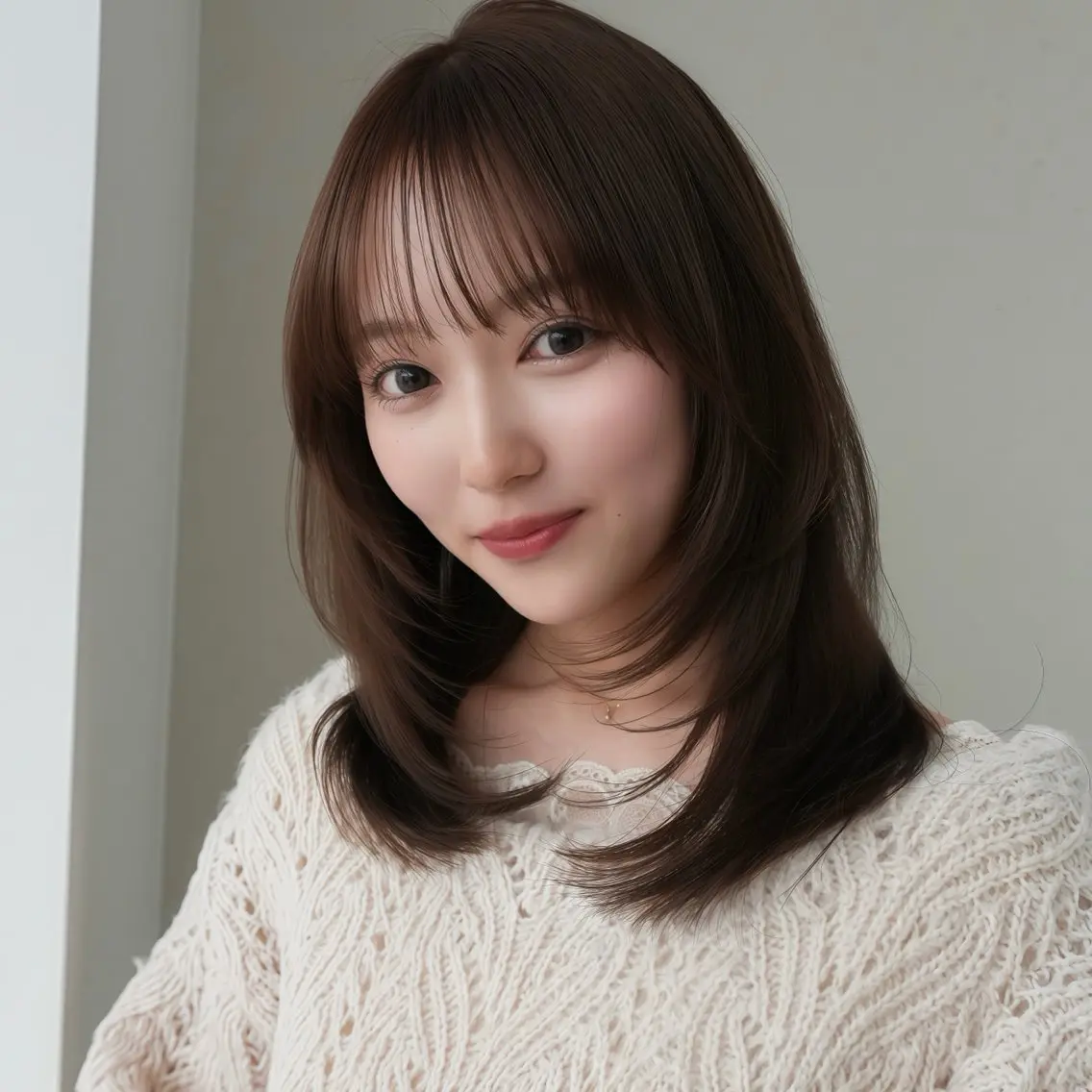 ミディアム ミディアムカット/ COA銀座🐩マコのヘアスタイル