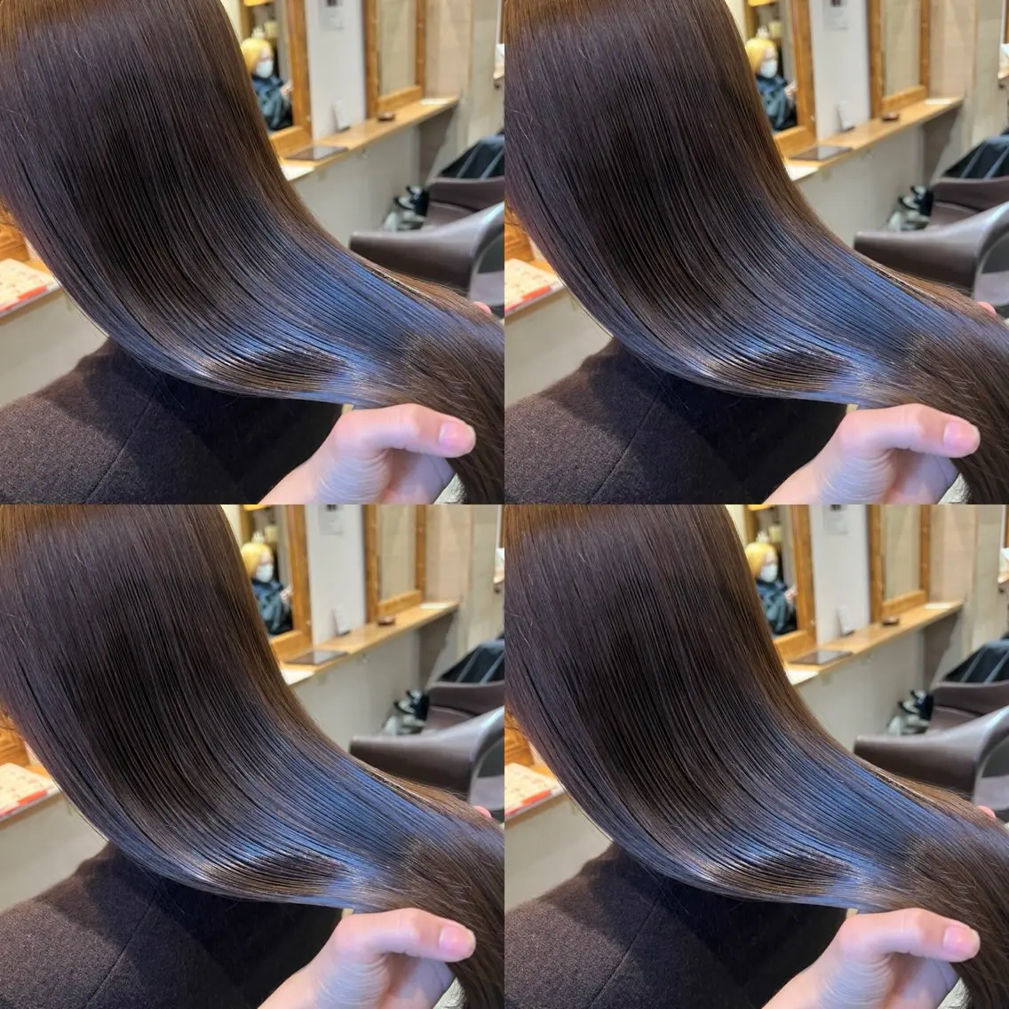 ロング カラー ダークグレー ダークグレージュ グレージュ 髪質改善 カット ヘアカラー トリートメント 店長✨髪質改善✖️ 透明感カラー／純大のヘアスタイル