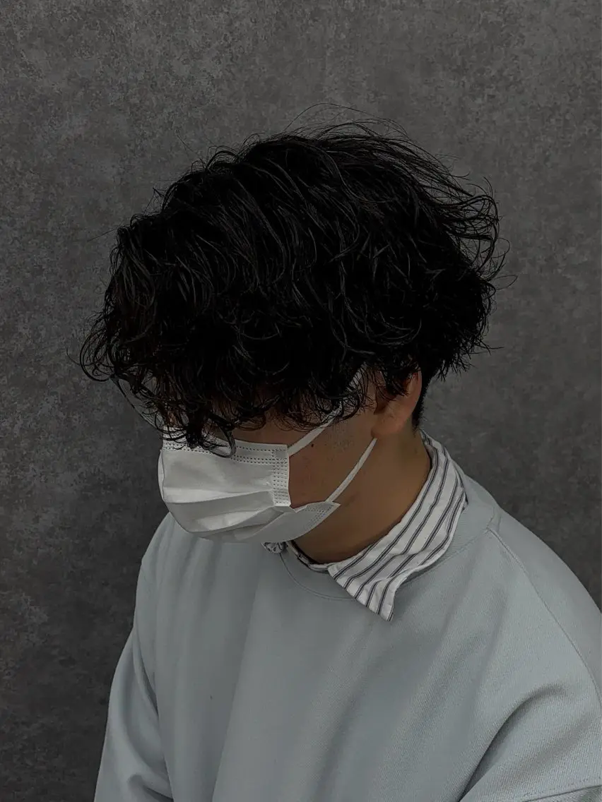 パーマ メンズ カット パーマ 🔥メンズ職人🔥 ✂️加瀬澤駿✂️のヘアスタイル