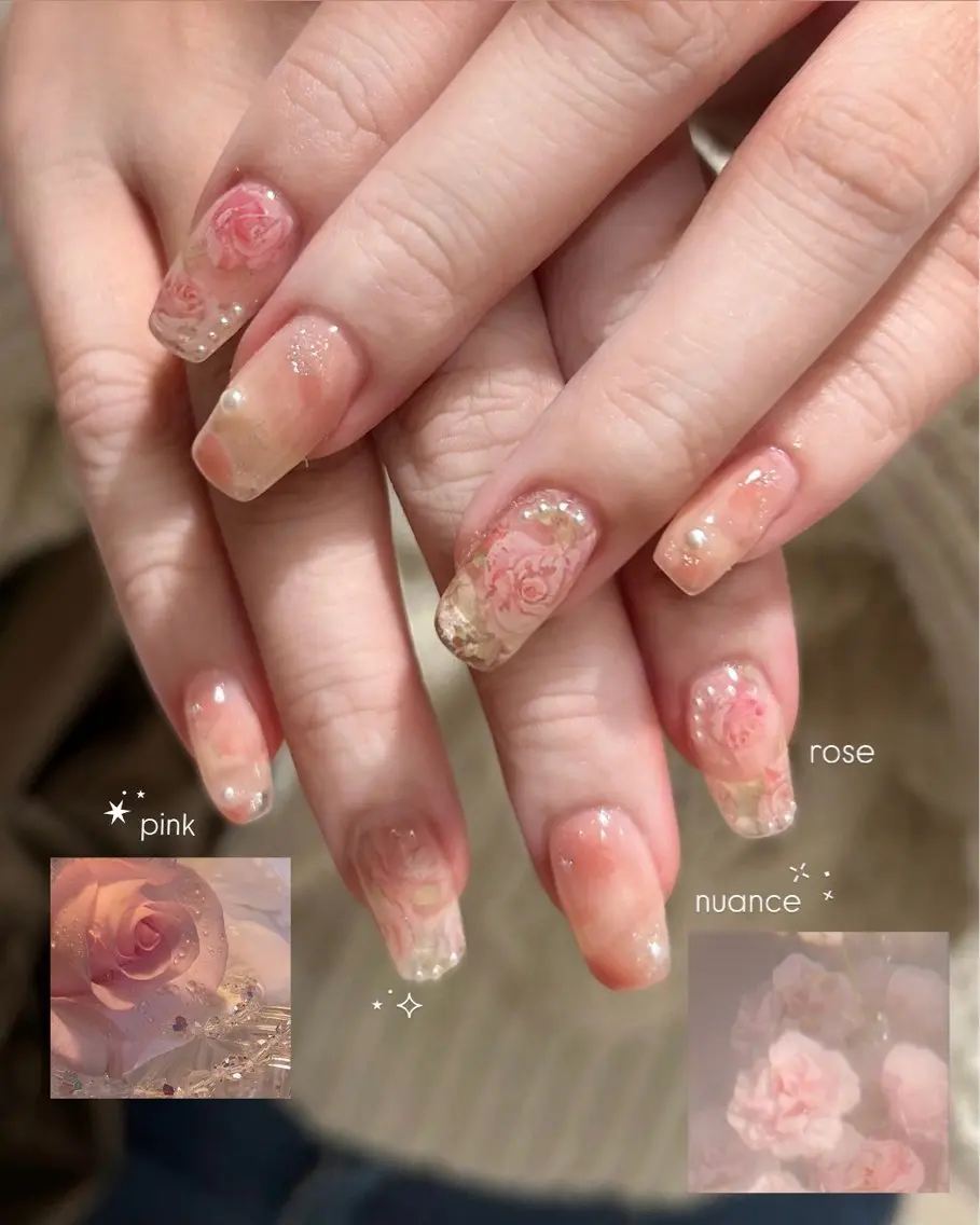 ネイル ハンドネイル フットネイル ASA nail / アート☀︎ニュアンスのネイルデザイン