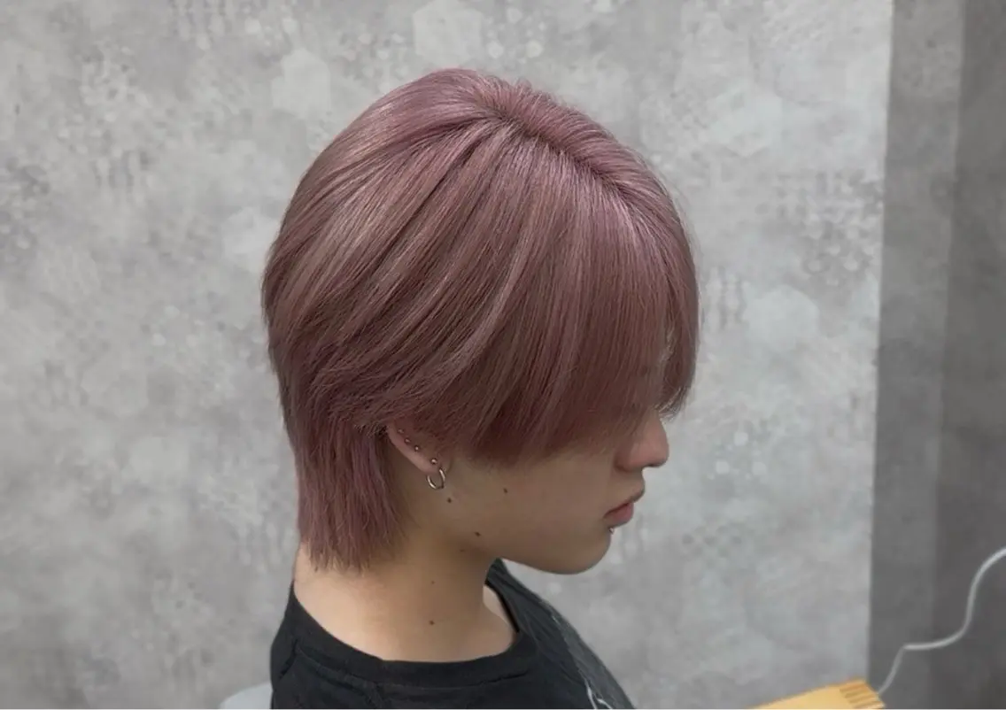 カラー メンズ 佐々木 哲太のヘアスタイル