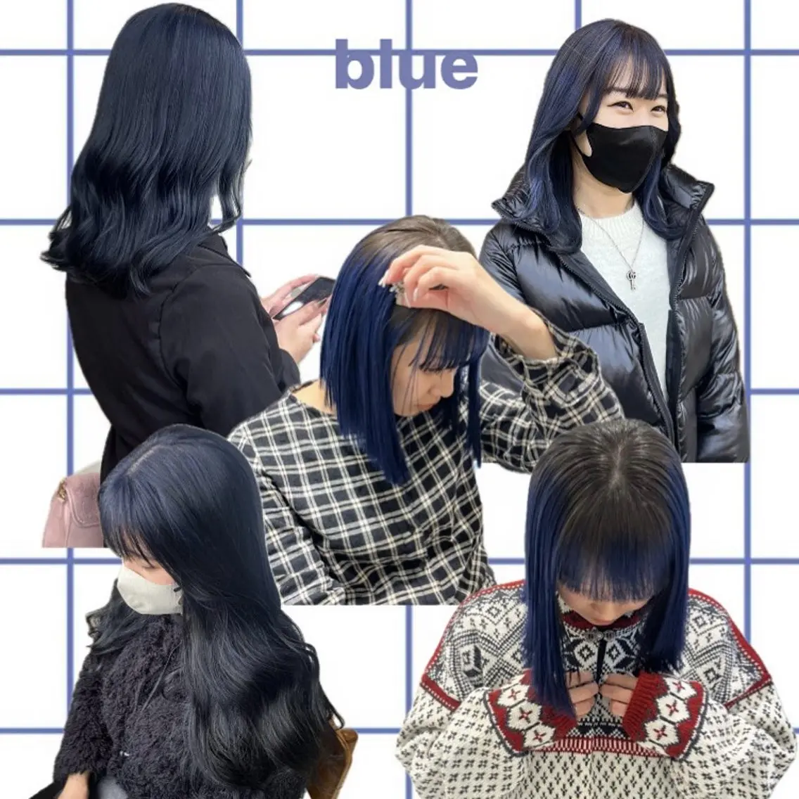 カラー 中井亜未/ 姫路ボブのヘアスタイル