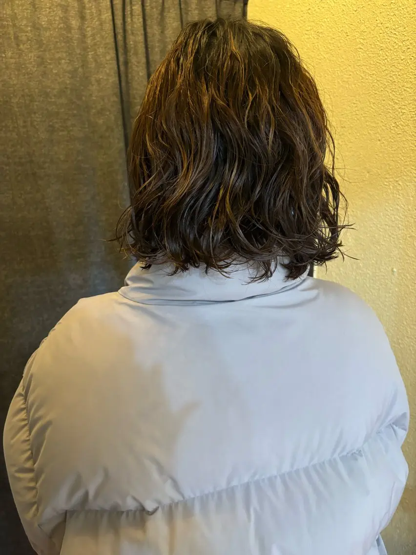 ショート パーマ ヘアアレンジ カット パーマ 💟Opus/ Mizuki🐕💟のヘアスタイル