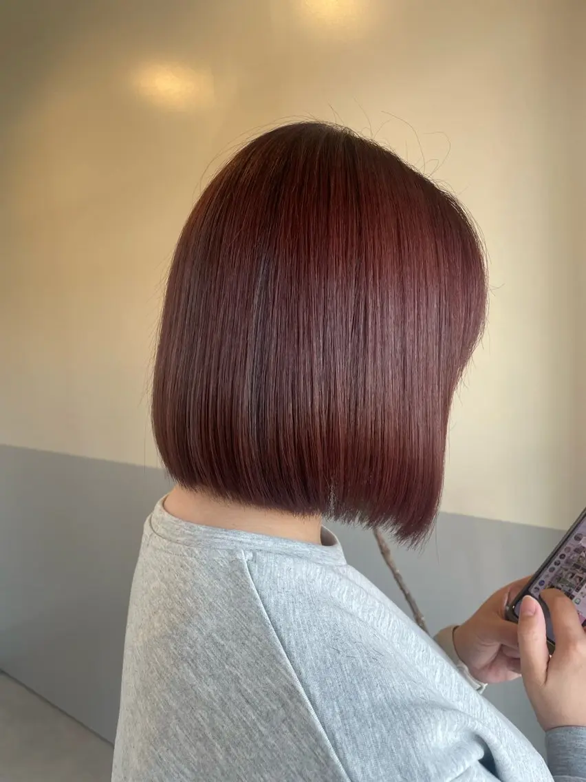 ショート ボブ 小久保 里紗のヘアスタイル