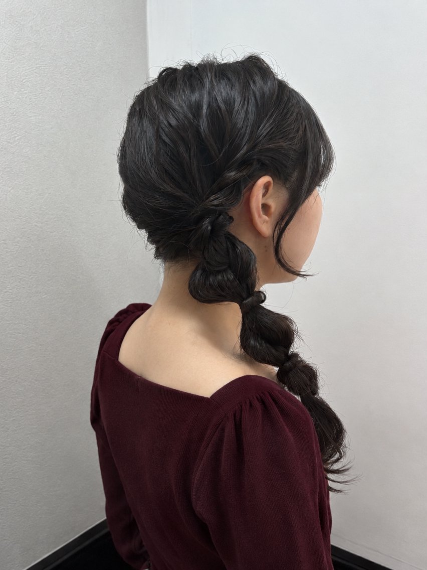 ヘアアレンジ ヘアセット 横浜/✨️透明感 カラー✨️/美優のヘアスタイル