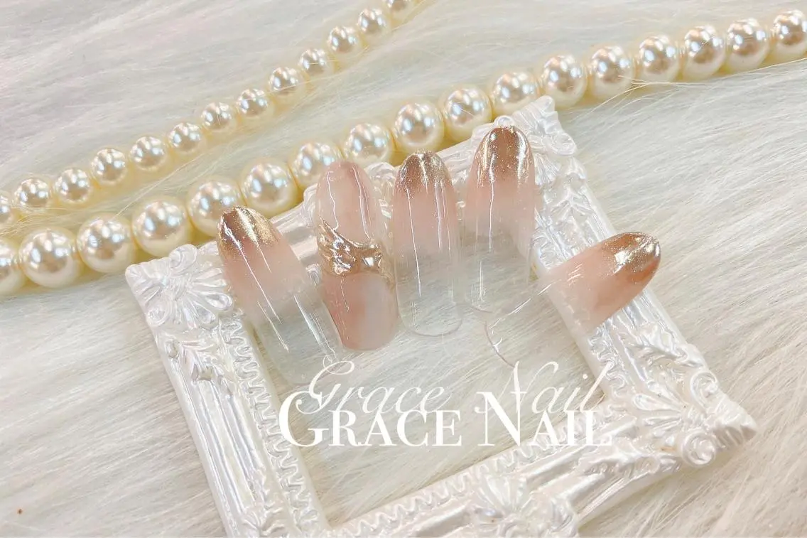 ネイル シンプルネイル ☆*。Grace Nail。*☆のネイルデザイン