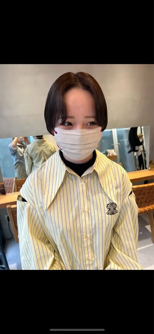 ショート 三浦 れいやのヘアスタイル