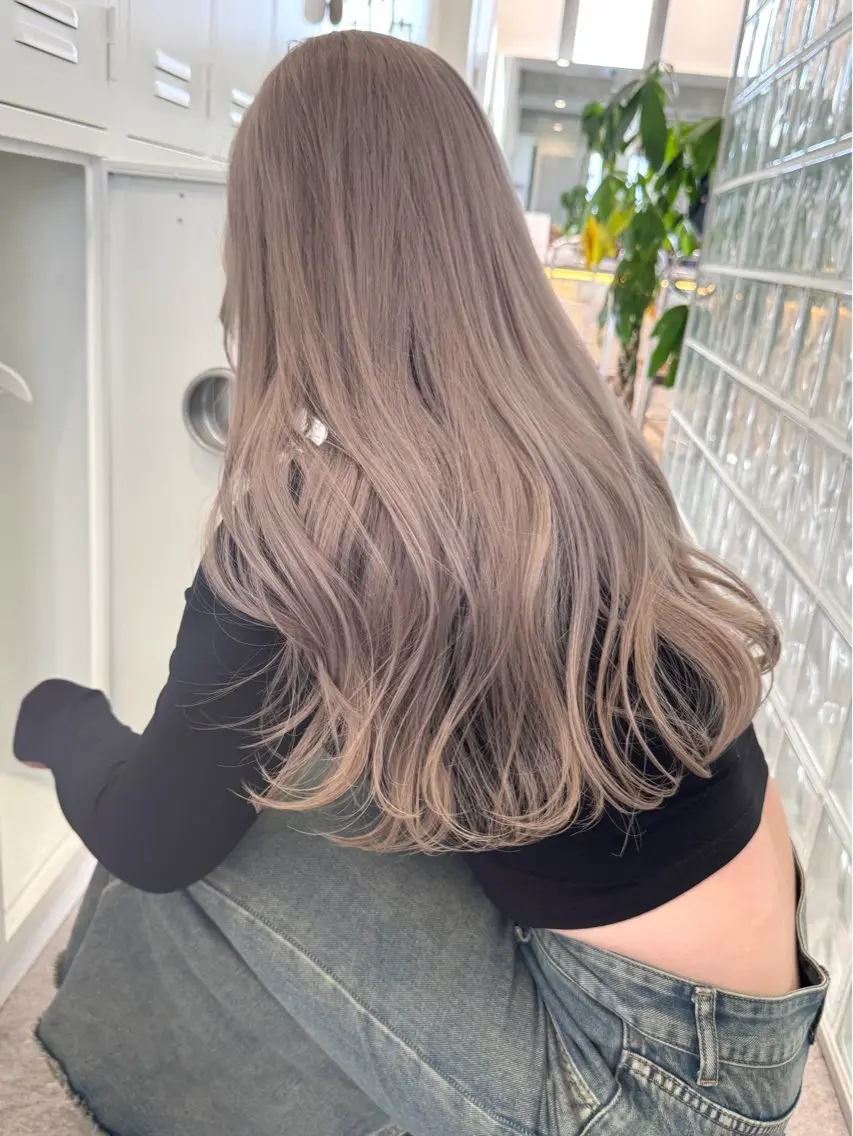 ロング カラー ヘアカラー カット無料酒井 竜也のヘアスタイル