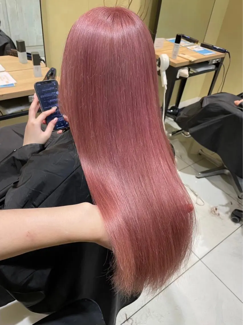 ロング カラー 🩵レイヤー✖︎ 髪質改善🩵リョウヤのヘアスタイル