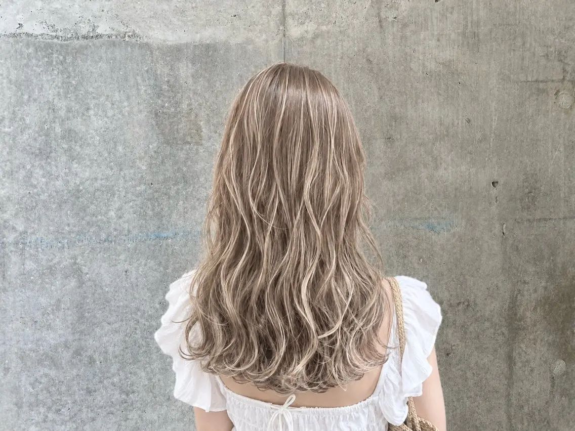 ロング カラー 蓮見友里 PiSTA／portのヘアスタイル