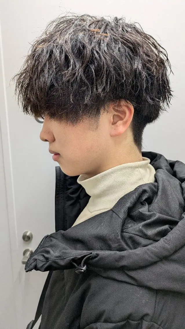 パーマ メンズ メンズパーマ 波巻きパーマ こだっく /メンズカットのヘアスタイル